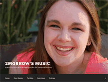 Tablet Screenshot of 2morrowsmusic.com